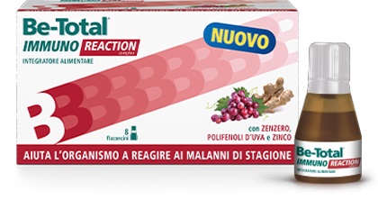 BETOTAL IMMUNO REACTION 8 FLACONCINI - farmasorriso.com