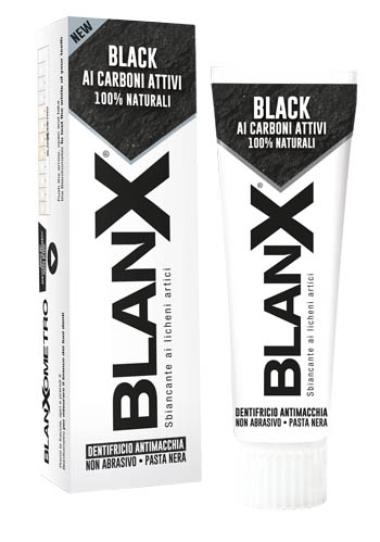 BLANX BLACK CARBONE 75 ML - farmasorriso.com