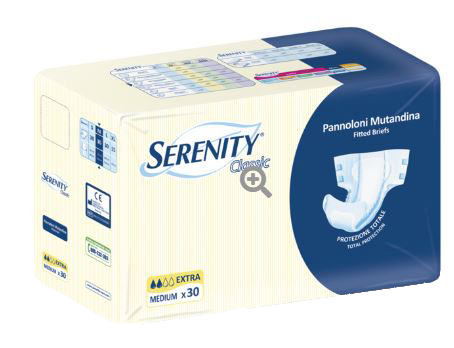SERENITY PANNOLONE A MUTANDINA CLASSIC EXTRA XL 15 PEZZI - farmasorriso.com