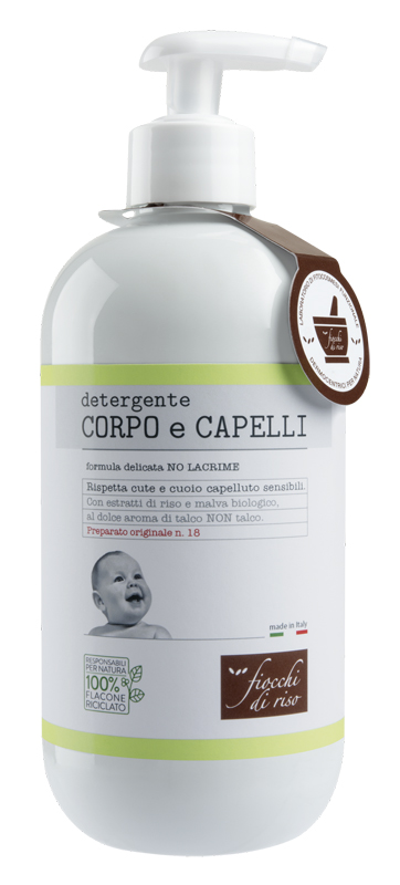 CORPO/CAPELLI TALCO FIOCCHI DI RISO 400 ML - farmasorriso.com