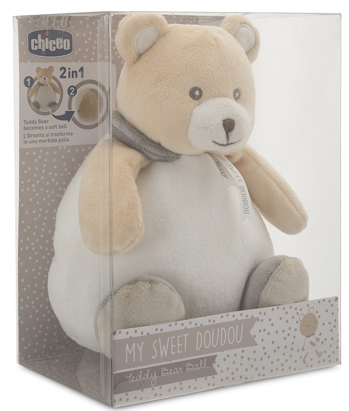 CHICCO GIOCO PELUCHE ORSO PALLA - farmasorriso.com