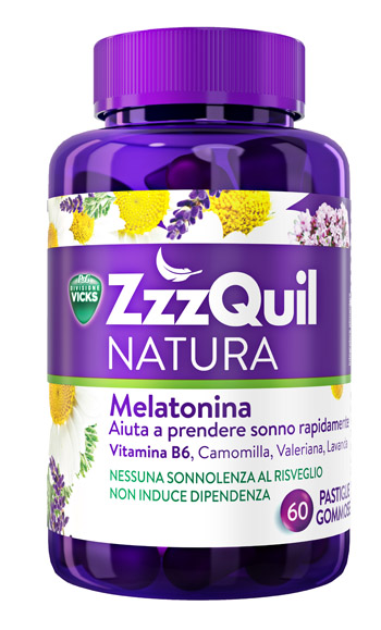 VICKS ZZZQUIL NATURA 60 PASTIGLIE GOMMOSE - farmasorriso.com