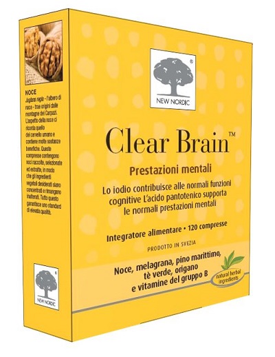 CLEAR BRAIN 120 COMPRESSE - farmasorriso.com