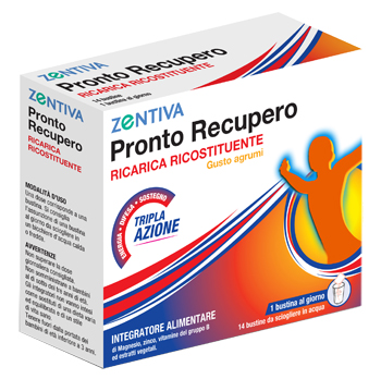 ZENTIVA PRONTO RECUPERO 14 BUSTINE - farmasorriso.com