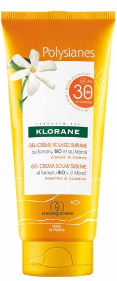 KLORANE GEL-CREMA SOLARE SUBLIME SPF 30 VISO/CORPO 200 ML - farmasorriso.com