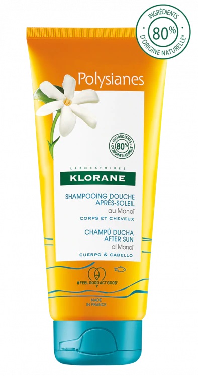KLORANE SHAMPOO DOCCIA DOPOSOLE CORPO/CAPELLI 200ML - farmasorriso.com