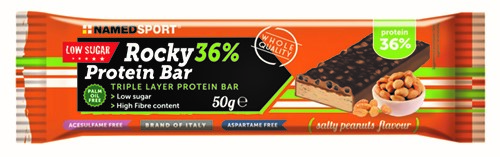 ROCKY 36% PROTEIN BAR SALTY PEANUTS BARRETTA 50 G - farmasorriso.com
