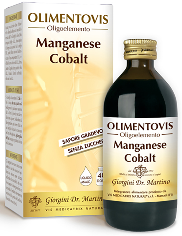 MANGANESE COBALT OLIMENTOVIS 200 ML - farmasorriso.com
