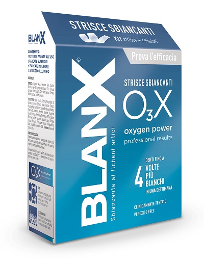 BLANX O3X STRISCE SBIANCANTI 14 PEZZI - farmasorriso.com