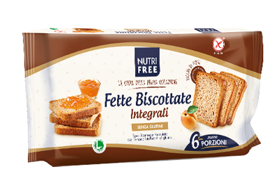 NUTRIFREE FETTE BISCOTTATE INTEGRALI 225 G - farmasorriso.com