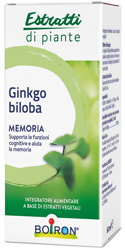GINKGO BILOBA ESTRATTO IDROALCOLICO 60 ML - farmasorriso.com