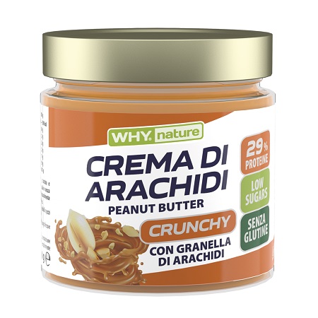 WHYNATURE CREMA ARACHIDI CRUNCHY 350 G - farmasorriso.com