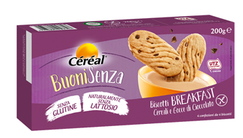 CEREAL BUONI SENZA BISCOTTI BREAKFAST CEREALI E GOCCE DI CIOCCOLATO 200 G - farmasorriso.com