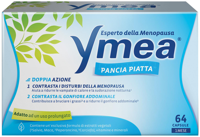 YMEA PANCIA PIATTA 64 CAPSULE - farmasorriso.com