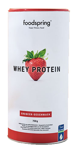 WHEY PROTEIN FRAGOLA 750 G - farmasorriso.com