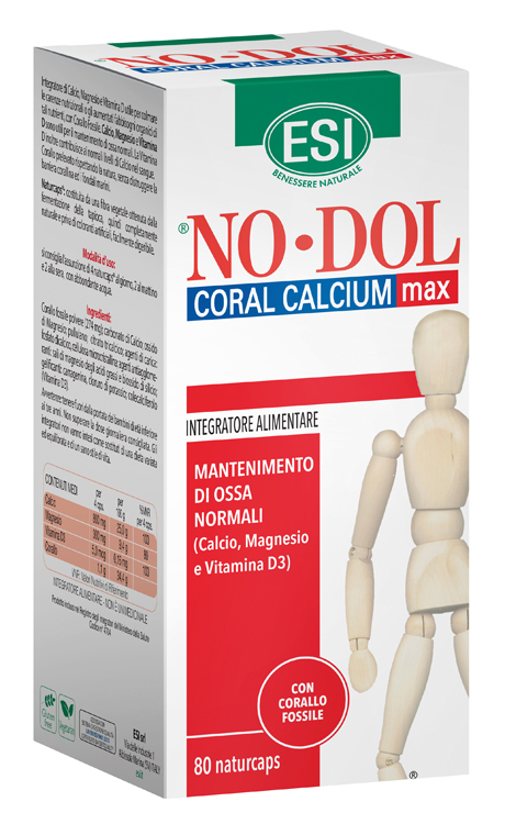 ESI NO DOL CORAL CALCIUM MAX 80 CAPSULE - farmasorriso.com
