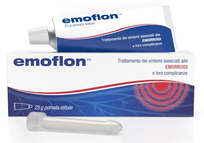 EMOFLON POMATA RETTALE TUBETTO 25 G CON APPLICATORE  - farmasorriso.com