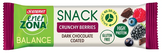 ENERZONA SNACK CRUNCHY BERRIES 33 G - farmasorriso.com