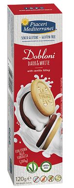 PIACERI MEDIT DOBLONI DARK & WHITE 120 G - farmasorriso.com