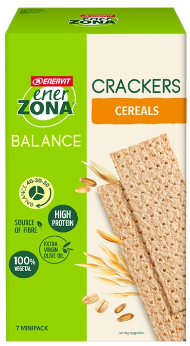 ENERZONA CRACKERS CEREALS 25 G - farmasorriso.com