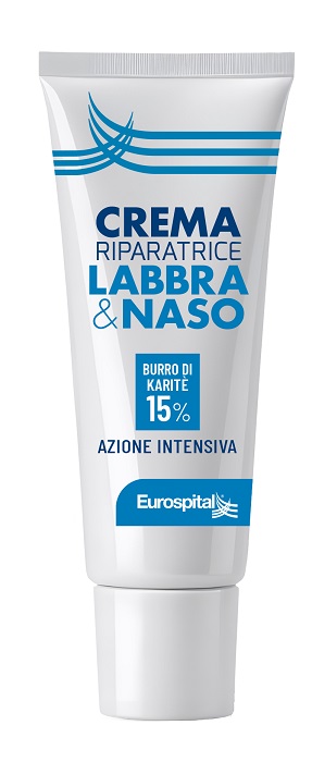 PASTA EUROSPITAL CREMA RIPARATRICE LABBRA E NASO 8 ML - farmasorriso.com