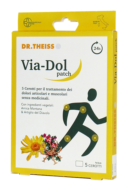 DR THEISS VIA-DOL PATCH 5 CEROTTI - farmasorriso.com