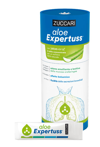 ALOE EXPERTUSS ADULTI 12 BUSTINE 10 ML - farmasorriso.com