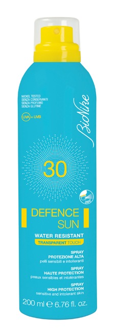 DEFENCE SUN 30 SPRAY TRANSPARENT TOUCH 200 ML - farmasorriso.com