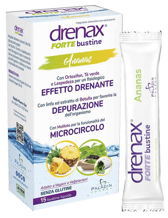 DRENAX FORTE ANANAS 15 BUSTINE - farmasorriso.com
