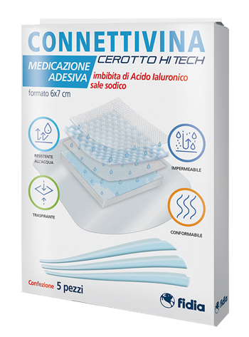 CEROTTO CONNETTIVINA HITECH 6 X 7 CM 5 PEZZI - farmasorriso.com