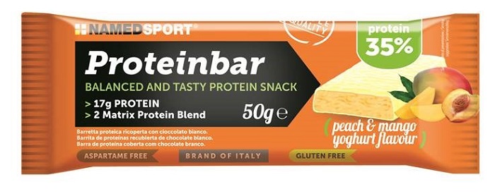 PROTEINBAR PEACH & MANGO YOGHURT 50 G - farmasorriso.com