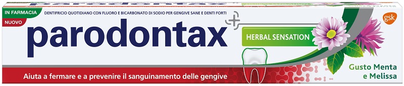 DENTIFRICIO PARODONTAX HERBAL SENSATION 75 ML - farmasorriso.com