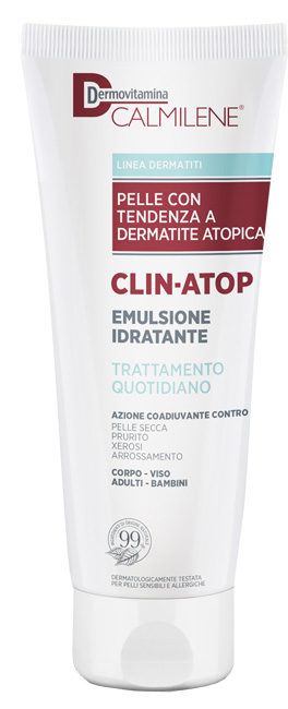 DERMOVITAMINA CALMILENE CLIN-ATOP EMULSIONE IDRATANTE TRATTAMENTO QUOTIDIANO PER PELLE CON TENDENZA A DERMATITE ATOPICA 400 ML - farmasorriso.com