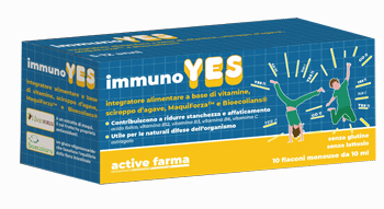 IMMUNOYES 10 FLACONCINI 10 G - farmasorriso.com
