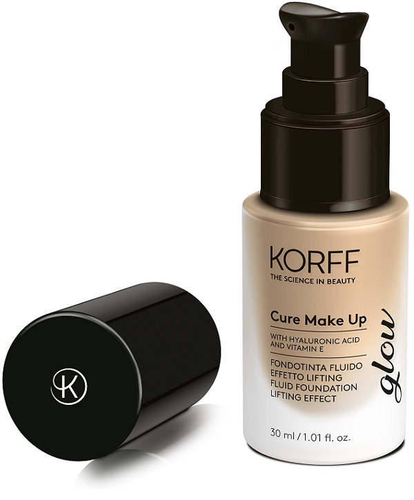 KORFF CURE MAKE UP FONDOTINTA FLUIDO EFFETTO LIFTING GLOW 02 - farmasorriso.com
