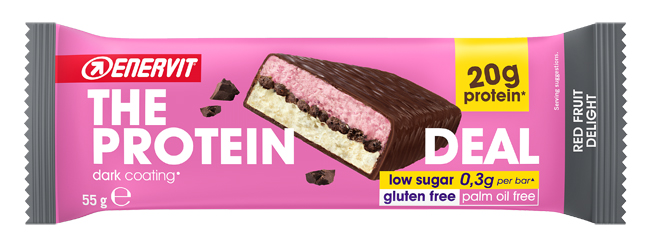 ENERVIT PROT DEAL BAR 55 G RED FRUIT - farmasorriso.com