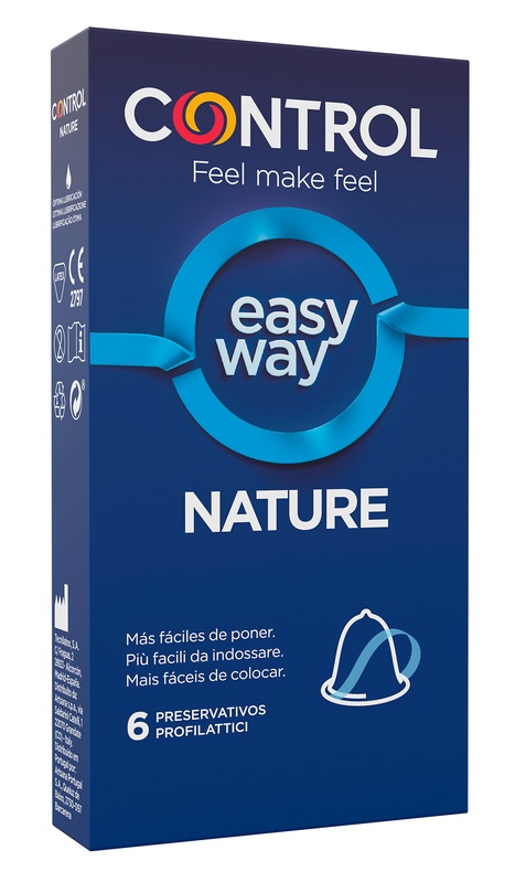 PROFILATTICO CONTROL EASY WAY NATURE 6 PEZZI - farmasorriso.com