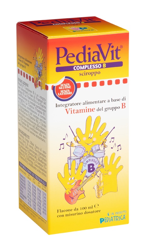 PEDIAVIT COMPLESSO B SCIROPPO 100 ML - farmasorriso.com