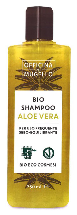 OFFICINA MUGELLO BIO SHAMPOO ALOE 250 ML - farmasorriso.com