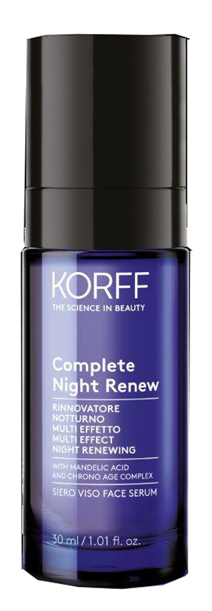 KORFF COMPLETE NIGHT RENEW SIERO NOTTE 30 ML - farmasorriso.com