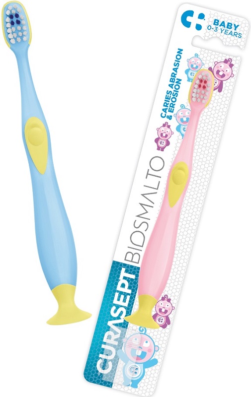CURASEPT SPAZZOLINO BIOSMALTO BABY 0-3 ANNI - farmasorriso.com