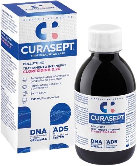 CURASEPT COLLUTORIO 0,20 ADS + DNA 200 ML - farmasorriso.com
