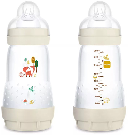 MAM BIBERON EASY START 260 ML 2+ TETTARELLA 2 NEUTRO 2 PEZZI - farmasorriso.com