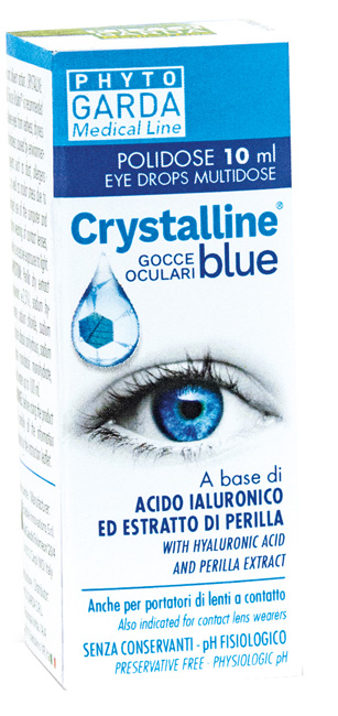 CRYSTALLINE BLUE GOCCE POLIDOSE 10 ML - farmasorriso.com