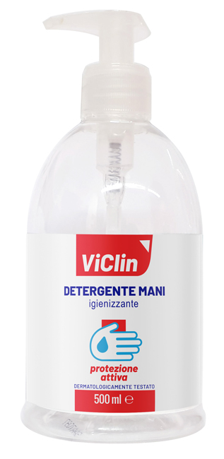 VICLIN DETERGENTE IGIENIZZANTE MANI 500 ML - farmasorriso.com