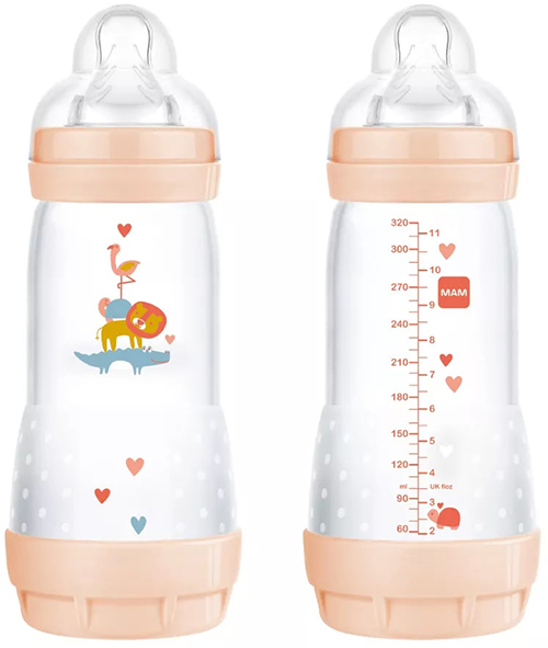 MAM BIBERON EASY START 320 ML 4+ TETTARELLA 3 FEMMINA - farmasorriso.com
