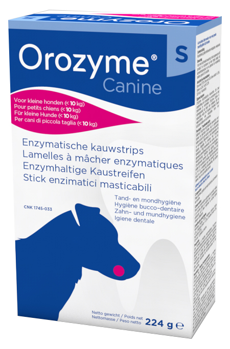 OROZYME CANINE STRISCE ENZIMATICHE MASTICABILI PER CANI DI TAGLIA PICCOLA - farmasorriso.com