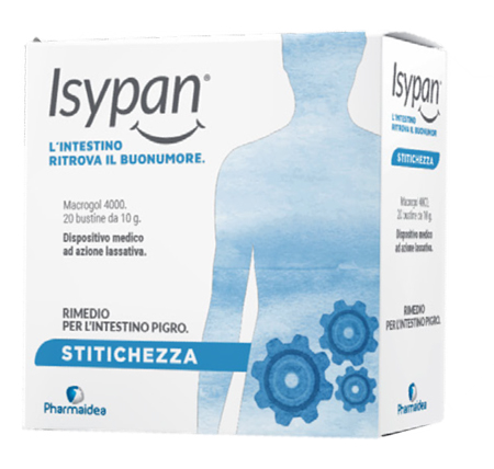 ISYPAN STITICHEZZA MACROGOL 4000 20 BUSTINE 10 G - farmasorriso.com