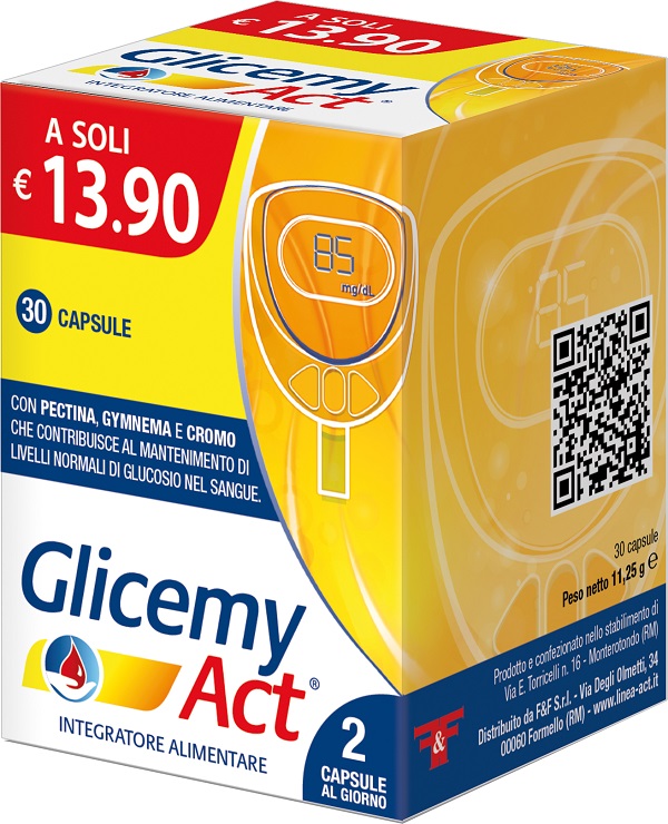 GLICEMY ACT 30 CAPSULE - farmasorriso.com