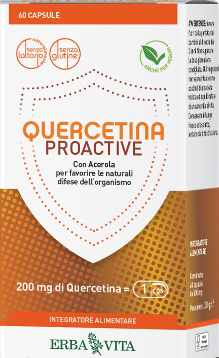QUERCETINA PROACTIVE 60 CAPSULE - farmasorriso.com